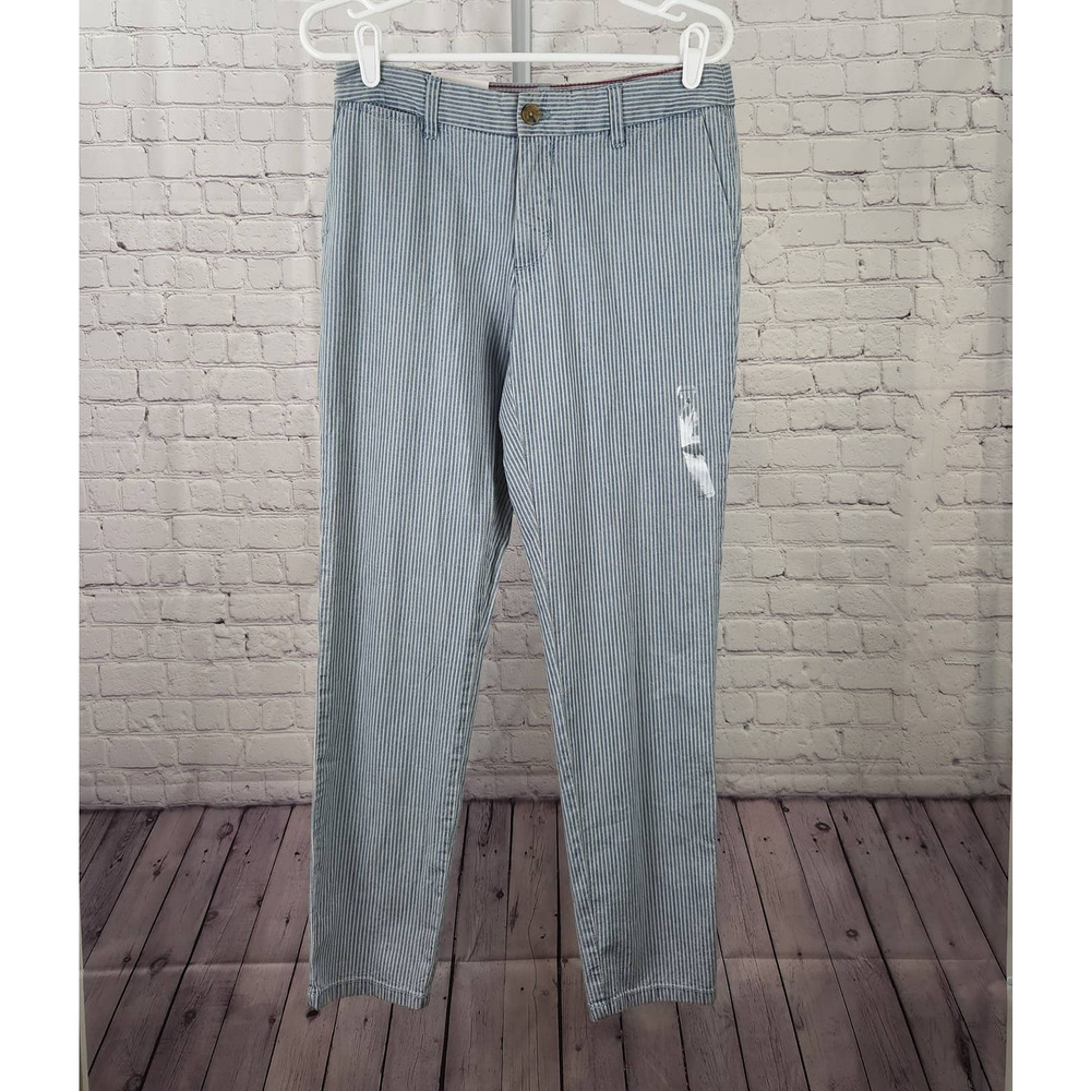 NWT Tommy Hilfiger Women's THFlex Slim Striped‎ Chino 4